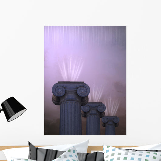 Pillars Wall Mural