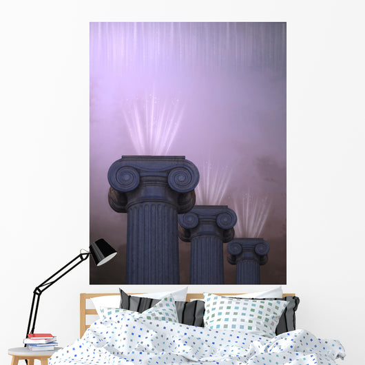 Pillars Wall Mural