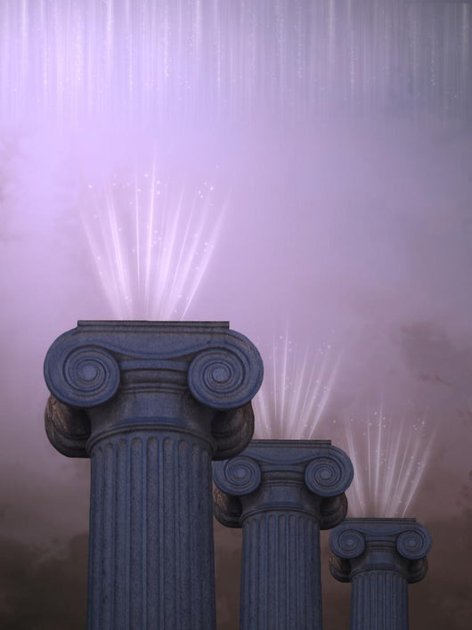 Pillars Wall Mural