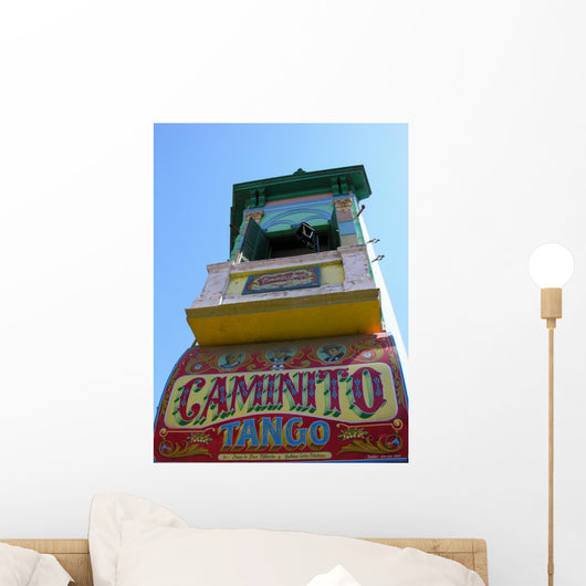 Caminito of Tango Wall Mural