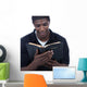 Young Black Man Reading