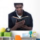 Young Black Man Reading