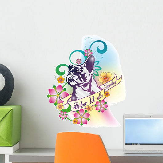 French Bulli Tattoo Wall Decal