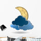 Gold Crescent Moon and