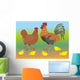 Hen and Cock with
