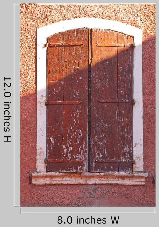 Old Window Roussillon Provence