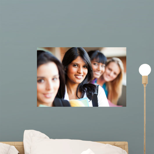 Group Female College Girls