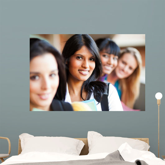 Group Female College Girls