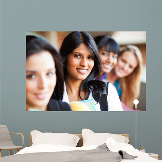 Group Female College Girls
