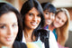 Group Female College Girls