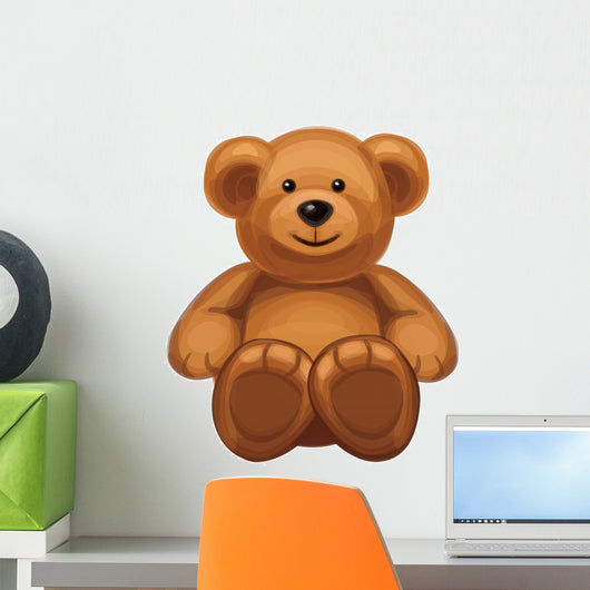 Vector of cute bear. Wall Decal