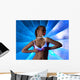 Sexy Woman Disco Dance Wall Mural