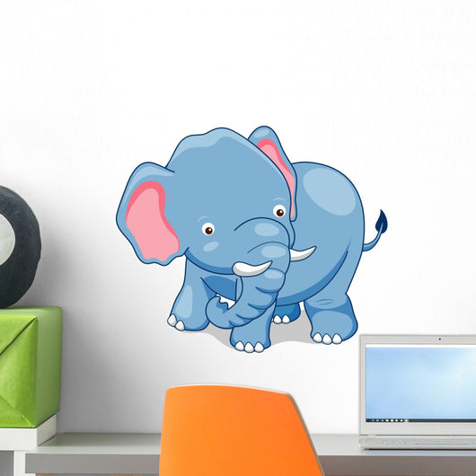 Cute Elephant Vector