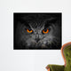 The Evil Eyes Eagle Owl Bubo Bubo Wall Mural