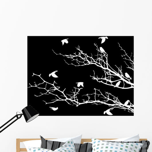 Beautiful Tree Silhouette with