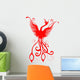 silhouette of phoenix Wall Decal