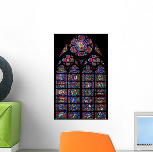 Notre Dame Paris Stained