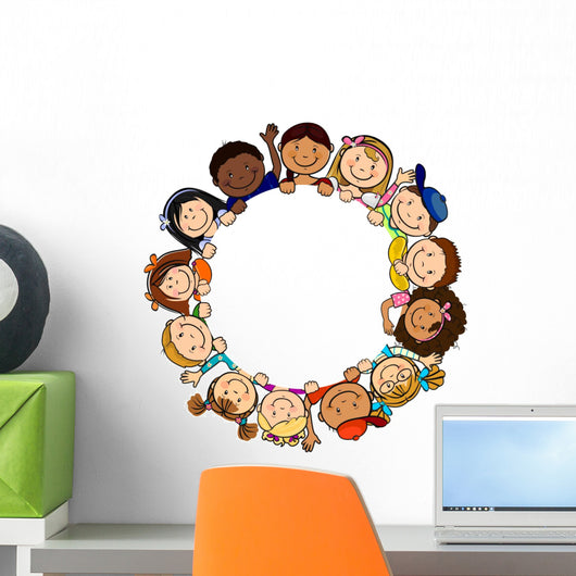 Children White Circle