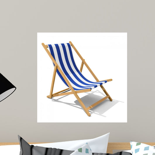 Deck Chair with Blue