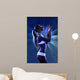 Beauty Woman Dance with Wall Mural