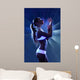 Beauty Woman Dance with Wall Mural