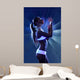 Beauty Woman Dance with Wall Mural