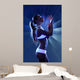 Beauty Woman Dance with Wall Mural