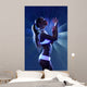Beauty Woman Dance with Wall Mural