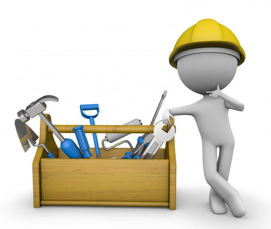 Construction Carpentry Worker Wall Decal