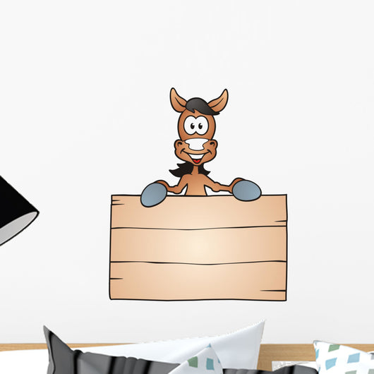 Horse with Board