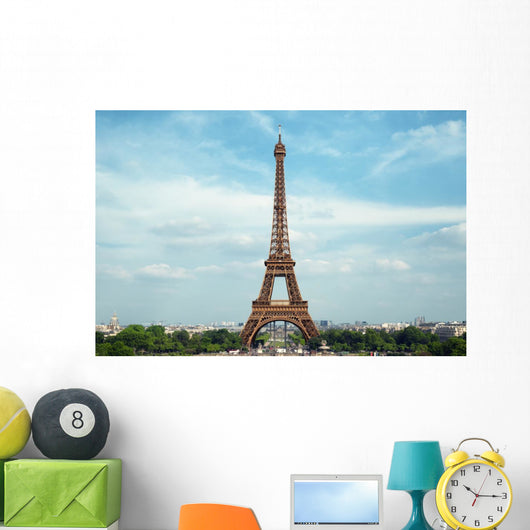 Eiffel Tower in Paris France Wall Mural