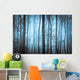 Dark Blue Spooky Forrest