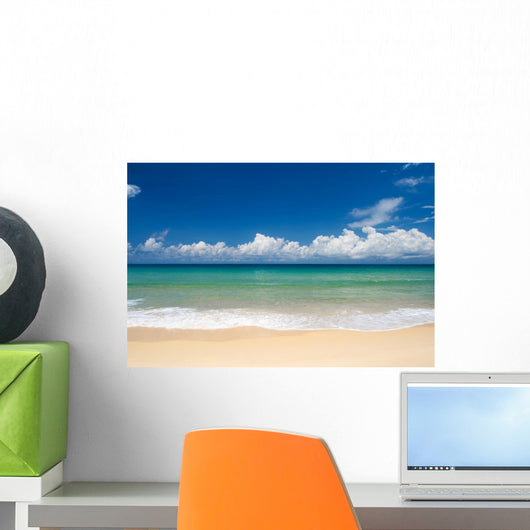 Tropical Beach Paradise Wall Mural
