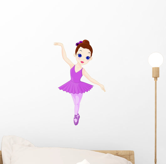 A little ballerina Wall Decal