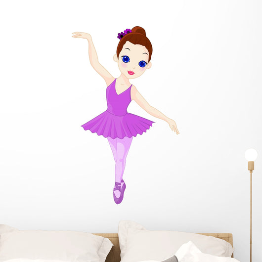 A little ballerina Wall Decal