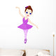 A little ballerina Wall Decal