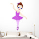 A little ballerina Wall Decal