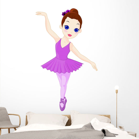A little ballerina Wall Decal