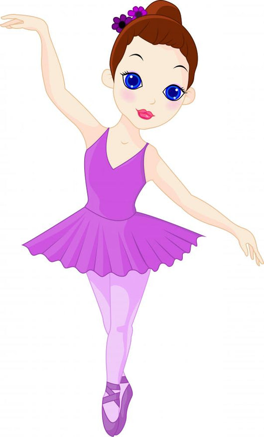A little ballerina Wall Decal