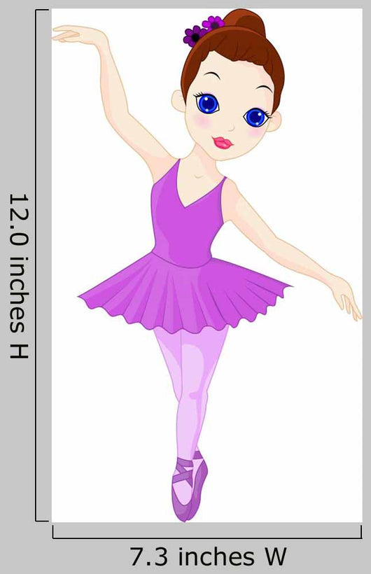 A little ballerina Wall Decal
