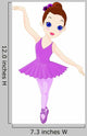 A little ballerina Wall Decal