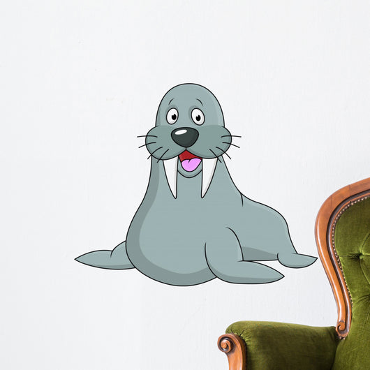 seal cartoon Wall Decal