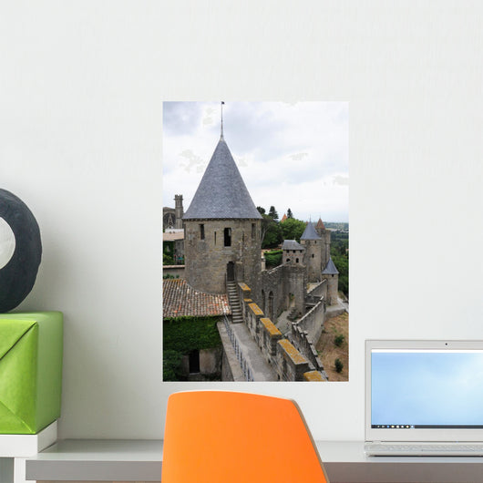 La Citadella Di Carcassonne Wall Mural