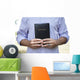Man Holding Black Bible