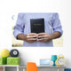 Man Holding Black Bible