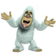 crazy white yeti Wall Decal