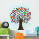 Flags World Tree