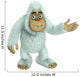 white bigfoot Wall Decal