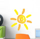 Cute Pastel Sun Wall Decal