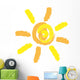 Cute Pastel Sun Wall Decal